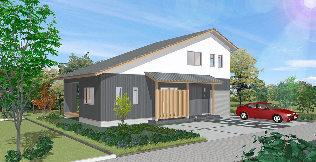 次世代省エネ基準クリア　Japanesemodern住宅　京